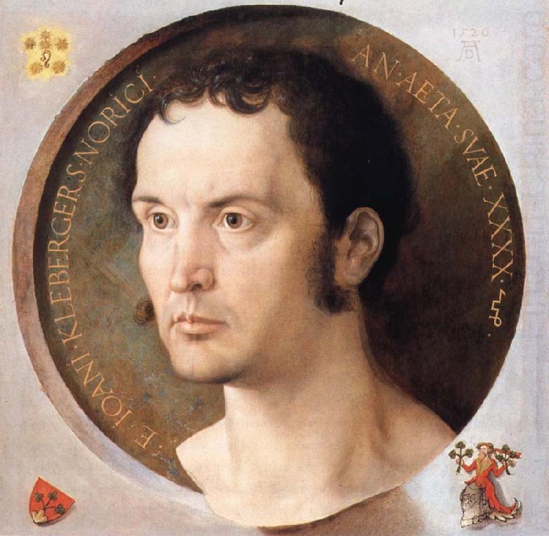 Portrait of Fohann Kleberger, Albrecht Durer
